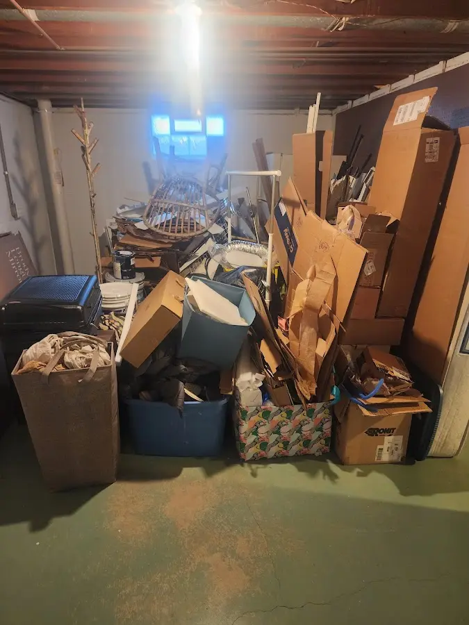 Roll-off dumpster container at job site for Construction Dumpster Rental in West Valley City